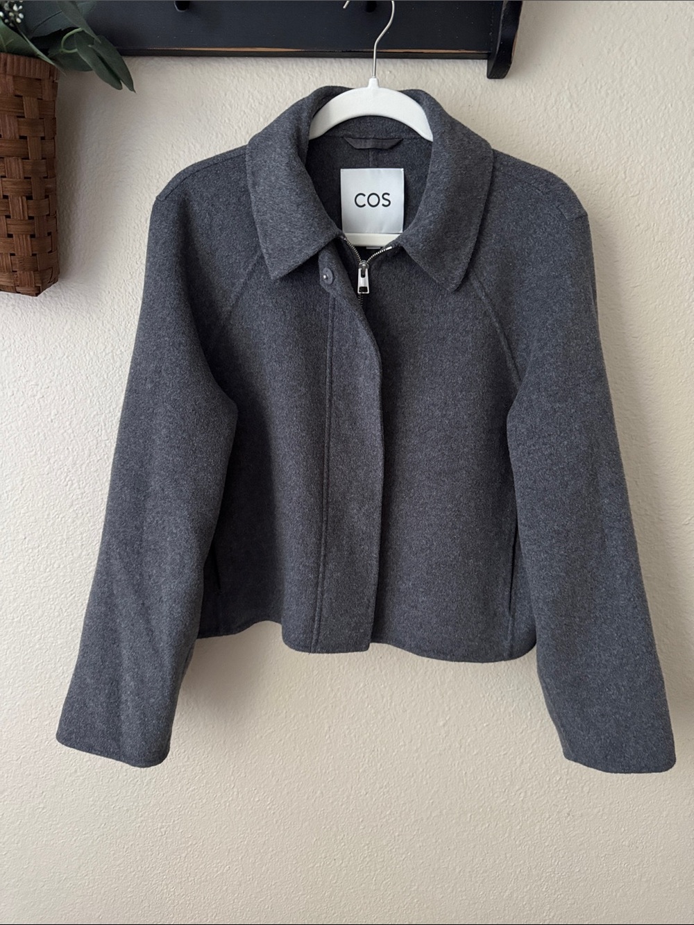 COS Short Wool Coat